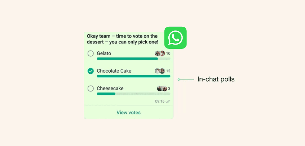 encuesta whatsapp